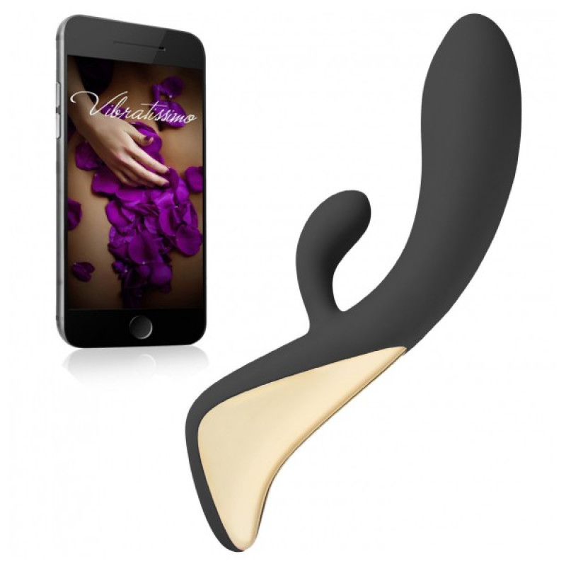 Вибратор Amor Vibratissimo Rabbit черный Вибратор Amor Vibratissimo Rabbit черный