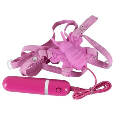 Бабочка You2Toys Butterfly Strap On Розовая