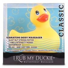 Вибромассажер уточка Big Teaze Toys I Rub My Duckie Classic Yellow v2.0 скромняжка