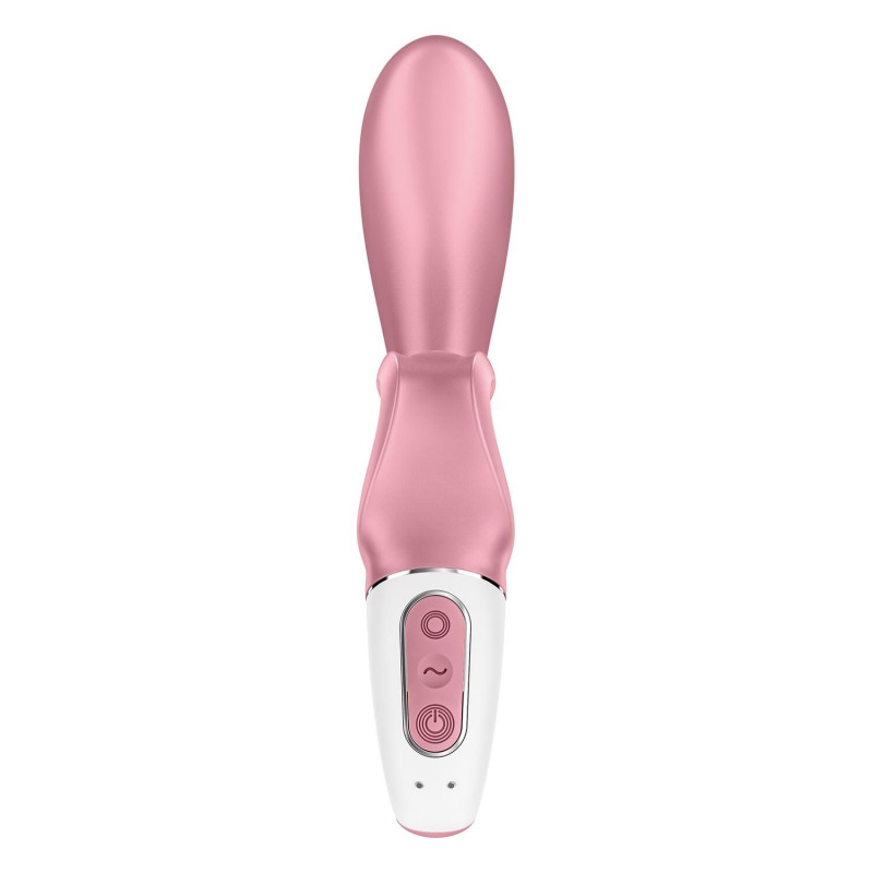 Смарт вибратор-кролик Satisfyer Hug Me Pink, 2 мотора, диаметр 4,2см, широкая клиторальная часть Смарт вибратор-кролик Satisfyer Hug Me Pink, 2 мотора, диаметр 4,2см, широкая клиторальная часть