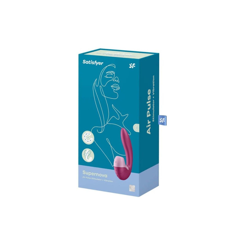 Вакуумный вибратор Satisfyer Supernova Berry, 2 положения ствола Вакуумный вибратор Satisfyer Supernova Berry, 2 положения ствола