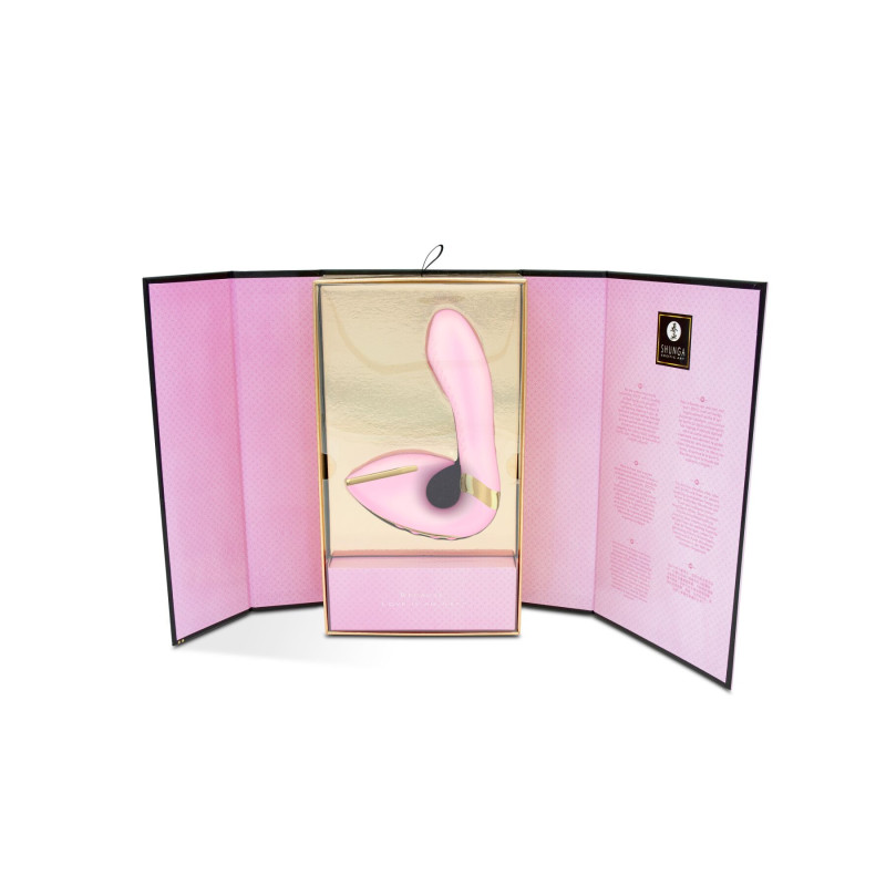 Вагинально-клиторальный вибратор Shunga Soyo Light Pink Вагинально-клиторальный вибратор Shunga Soyo Light Pink