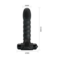 Насадка на палець Pretty Love Alexander Finger Vibrator Black