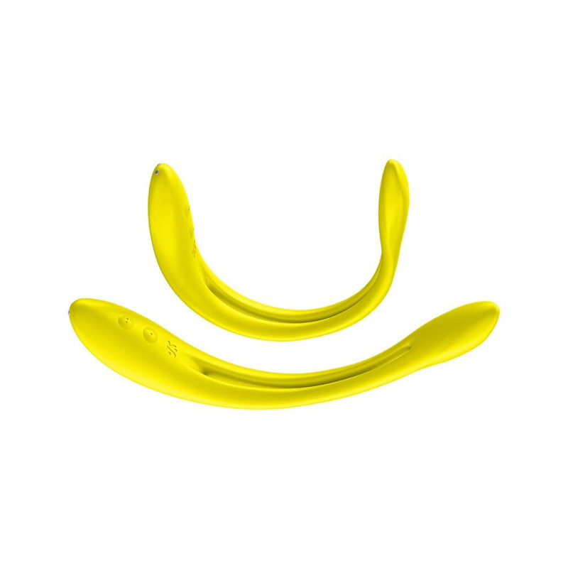 Универсальный гибкий вибратор для пар Satisfyer Elastic Game Yellow Универсальный гибкий вибратор для пар Satisfyer Elastic Game Yellow