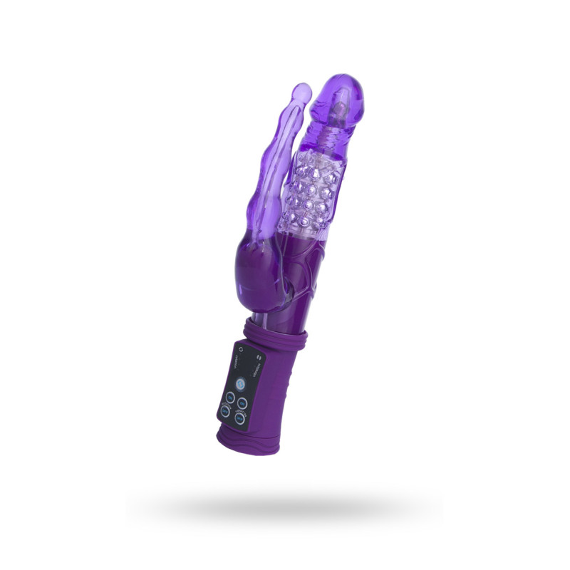 Анально-вагинальный вибратор Toyfa на присоске Анально-вагинальный вибратор Toyfa на присоске