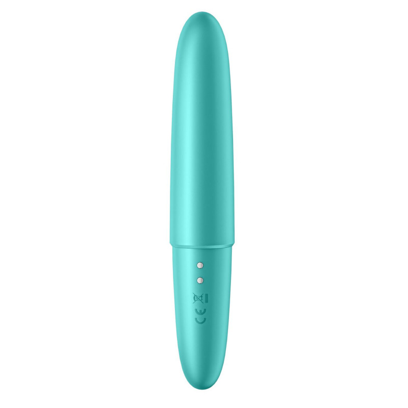 Мінівібратор Satisfyer Ultra Power Bullet 6 Бірюзовий Мінівібратор Satisfyer Ultra Power Bullet 6 Бірюзовий