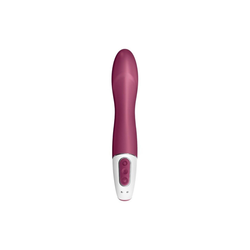 Смарт вібратор точки G Satisfyer Big Heat з функцією підігріву Смарт вібратор точки G Satisfyer Big Heat з функцією підігріву