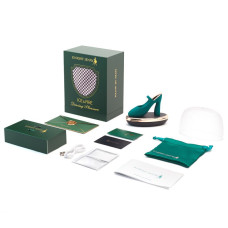 Изысканный вибратор на палец Knight Jenay ICE & FIRE, лубрикант в комплекте