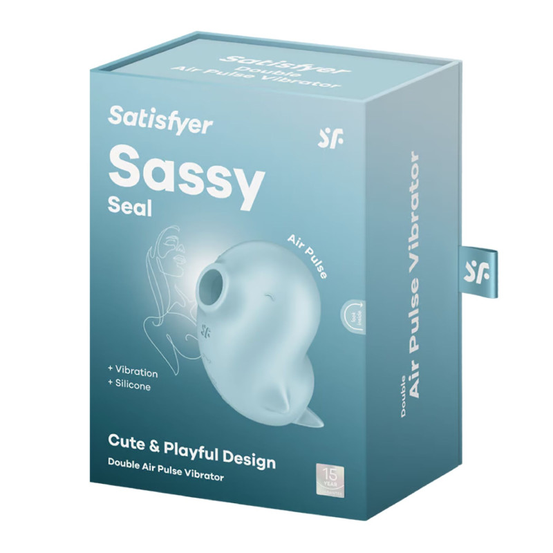 Вакуумный клиторальный стимулятор Satisfyer Sassy Seal Вакуумный клиторальный стимулятор Satisfyer Sassy Seal