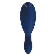 Инновационный бесконтактный вибратор-стимулятор Womanizer Duo Blueberry