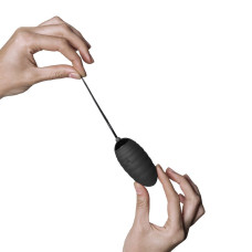 Виброяйцо Adrien Lastic Ocean Breeze Черное с пультом ДУ