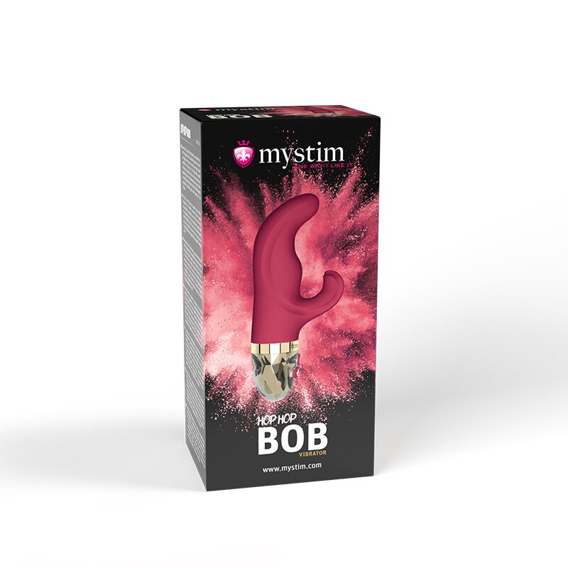 Вибратор-кролик Mystim Hop Hop Bob Fuchsia, мощный мотор, 8 режимов Вибратор-кролик Mystim Hop Hop Bob Fuchsia, мощный мотор, 8 режимов