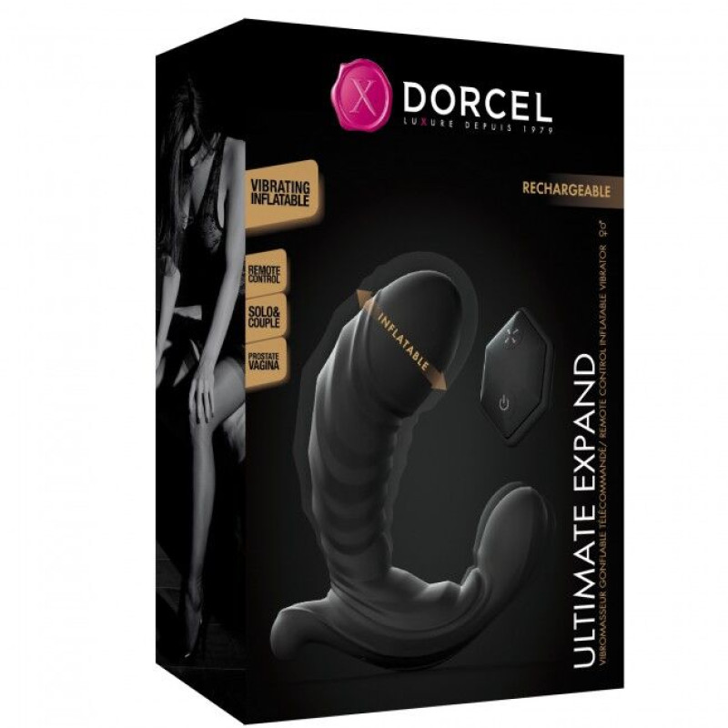 Универсальный вибратор с надувающимся стволом Marc Dorcel ULTIMATE EXPAND Универсальный вибратор с надувающимся стволом Marc Dorcel ULTIMATE EXPAND