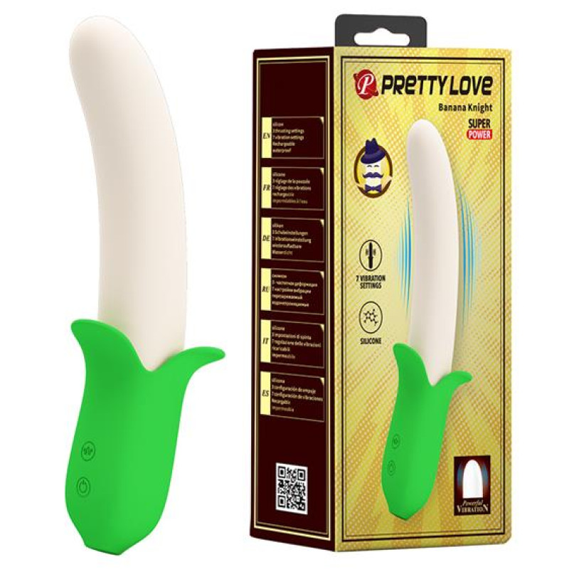Вібратор Pretty Love Banana Knight Vibrator Вібратор Pretty Love Banana Knight Vibrator