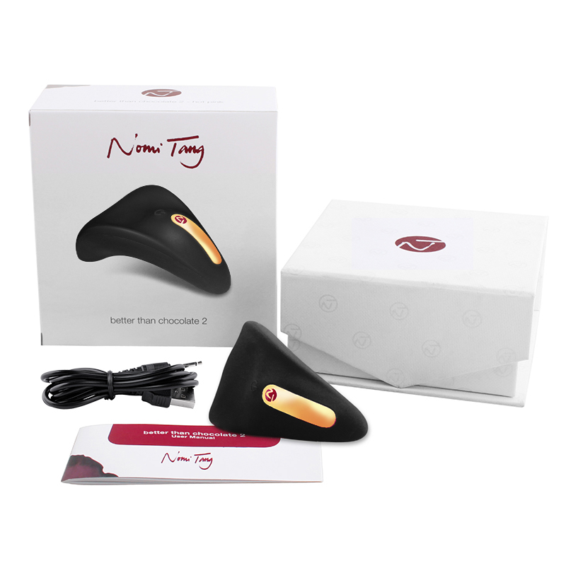 Клиторальный вибратор Nomi Tang Better than Chocolate Черный