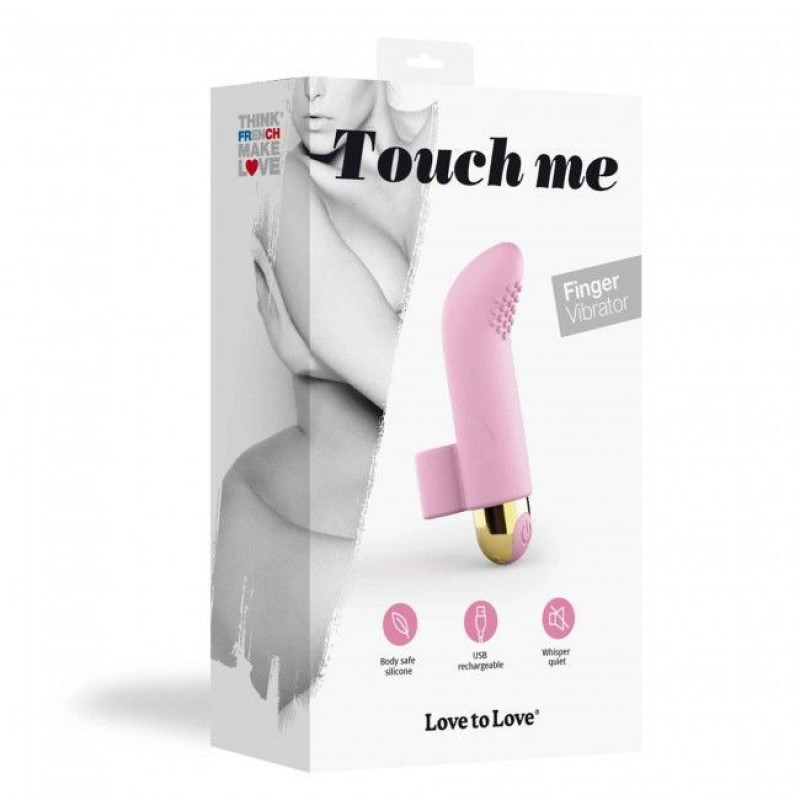 Вибратор на палец Love To Love TOUCH ME ROSE перезаряжаемый, мощный мотор Вибратор на палец Love To Love TOUCH ME ROSE перезаряжаемый, мощный мотор