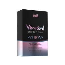 Рідкий вібратор Intt Vibration Bubble Gum (15мл) EXTRA GREEN