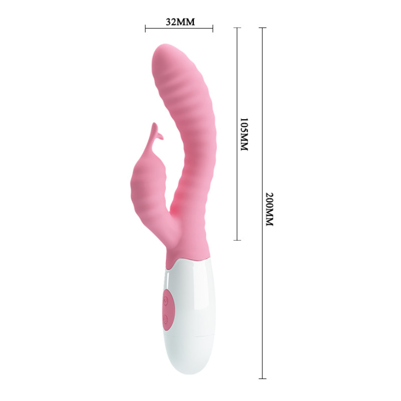 Вібратор Pretty Love Hyman Vibrator Pink Вібратор Pretty Love Hyman Vibrator Pink