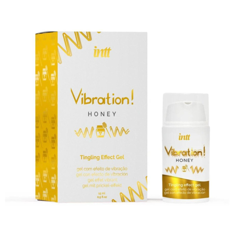 Рідкий вібратор Intt Vibration Honey (15 мл), густий гель, дуже смачний, діє до 30 хвилин Рідкий вібратор Intt Vibration Honey (15 мл), густий гель, дуже смачний, діє до 30 хвилин