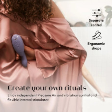 Инновационный бесконтактный вибратор-стимулятор Womanizer Duo 2 Lilac