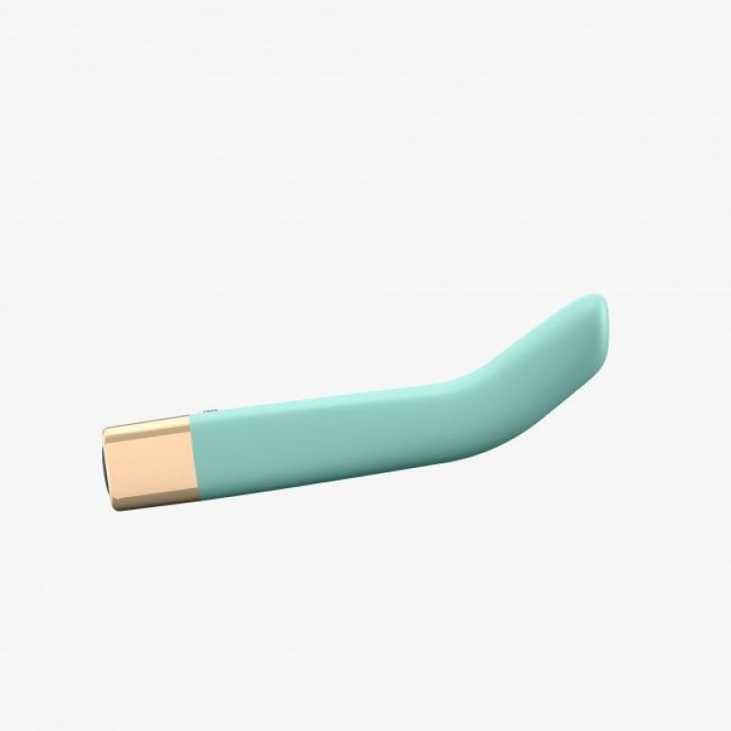 Мощный минивибратор Love To Love Delight Me Бирюзовый