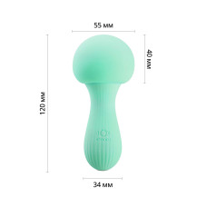 Вібромасажер Otouch MUSHROOM Teal, 7 режимів, функція нічника, технологія «старт-стоп»