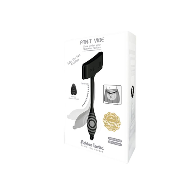 Вібратор-трусики Adrien Lastic Pan-T Vibe з пультом дистанційного керування, 10 режимів роботи Вібратор-трусики Adrien Lastic Pan-T Vibe з пультом дистанційного керування, 10 режимів роботи