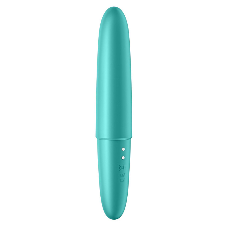 Мінівібратор Satisfyer Ultra Power Bullet 6 Бірюзовий Мінівібратор Satisfyer Ultra Power Bullet 6 Бірюзовий