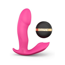 Вибратор Marc Dorcel Secret Clit с подогревом и пультом ДУ