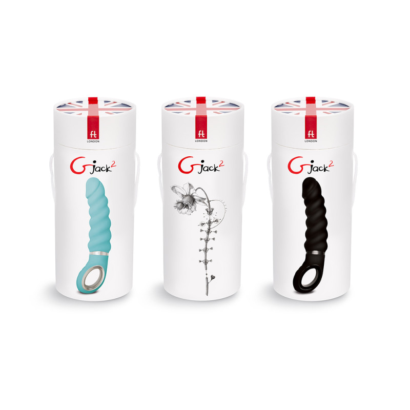 Анатомічний вібромасажер Fun Toys Gjack2 Mystic Чорний Анатомічний вібромасажер Fun Toys Gjack2 Mystic Чорний