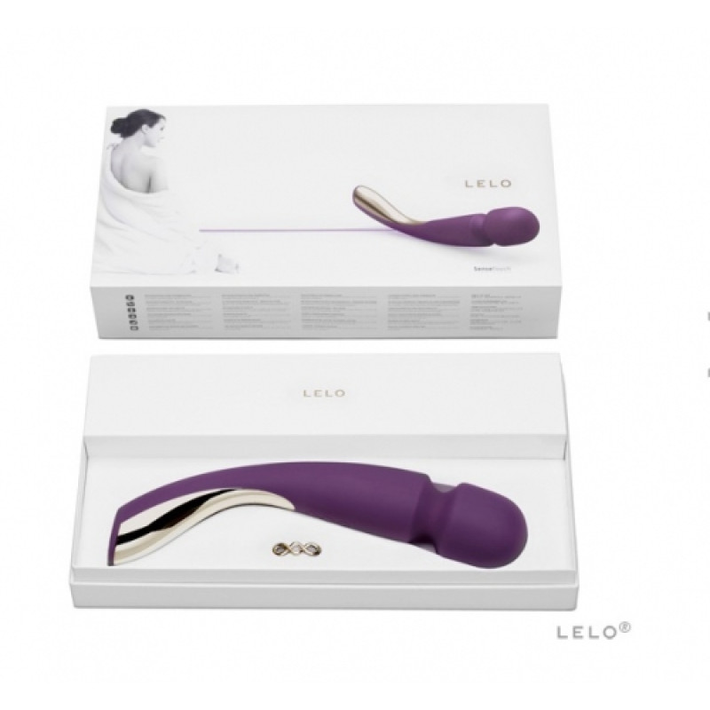 Профессиональный большой массажер Lelo Smart Wand Фиолетовый