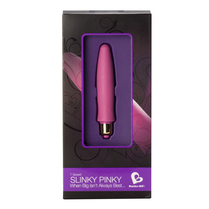 Вібратор Rocks Off Slinky Pinky 7 Рожевий Вібратор Rocks Off Slinky Pinky 7 Рожевий