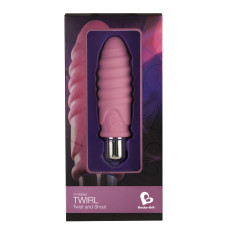 Вибратор Rocks Off Mini-Mates 10 Twirl Розовый