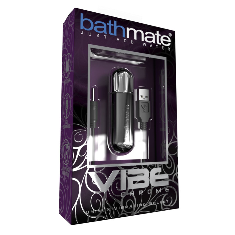 Віброкуль Bathmate Vibe Bullet Chrome Віброкуль Bathmate Vibe Bullet Chrome