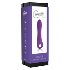 Вибратор Toy Joy Luna II Flexible Vibe 18,5x3,5 см Фиолетовый