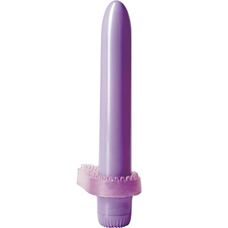 Вибратор + эрекционное кольцо Topco Sales My First® Vibe with Bonus Vibe Ring 19х2,5 см Сиреневый Вибратор + эрекционное кольцо Topco Sales My First® Vibe with Bonus Vibe Ring 19х2,5 см Сиреневый