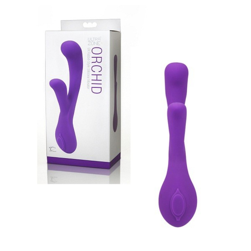 Силиконовый вибратор кролик Topco Sales UltraZone Orchid 9X 10х3 см Силиконовый вибратор кролик Topco Sales UltraZone Orchid 9X 10х3 см