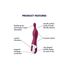 Вибратор для точки А Satisfyer A-Mazing 1 Berry