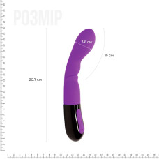 Вибратор Adrien Lastic Nyx 2.0 стимуляция точки G и входа во перезаряжаемое влагалище