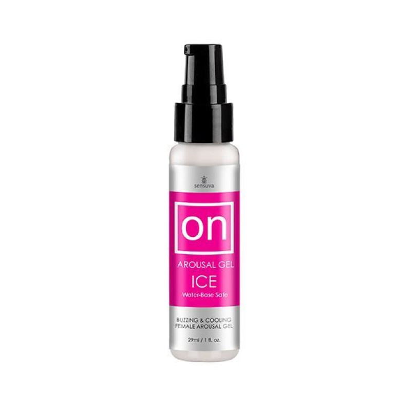 Возбуждающий гель для клитора Sensuva ON for Her Arousal Gel Ice 29 мл Возбуждающий гель для клитора Sensuva ON for Her Arousal Gel Ice 29 мл