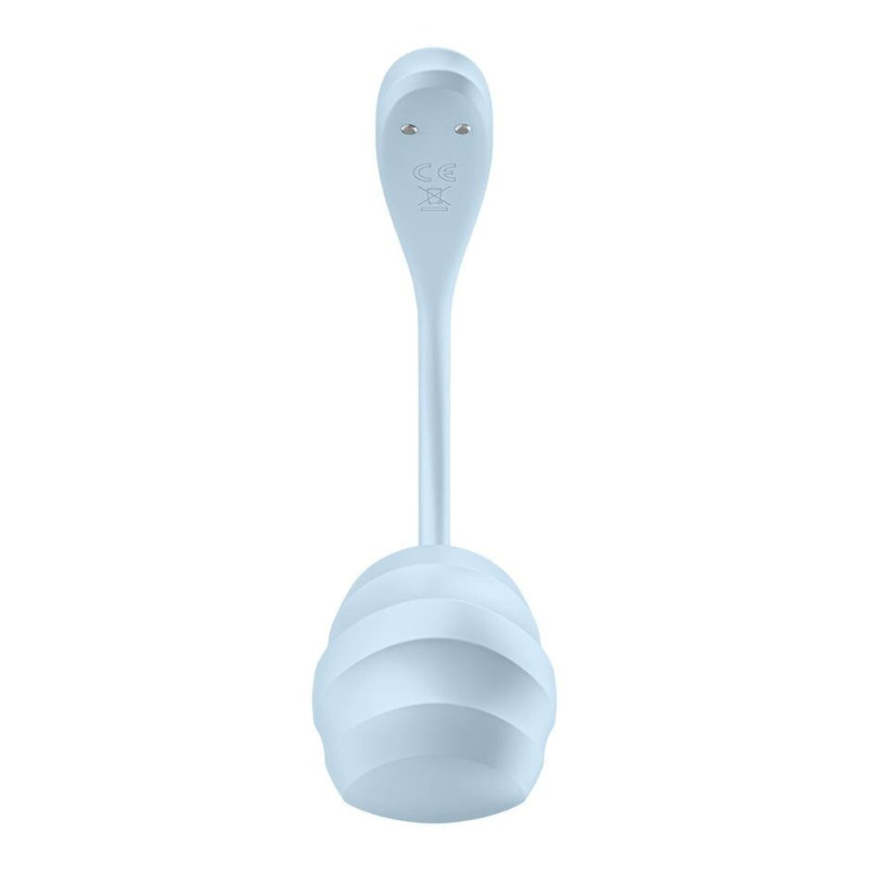 Смарт-віброяйце Satisfyer Smooth Petal Connect App Light Blue Смарт-віброяйце Satisfyer Smooth Petal Connect App Light Blue