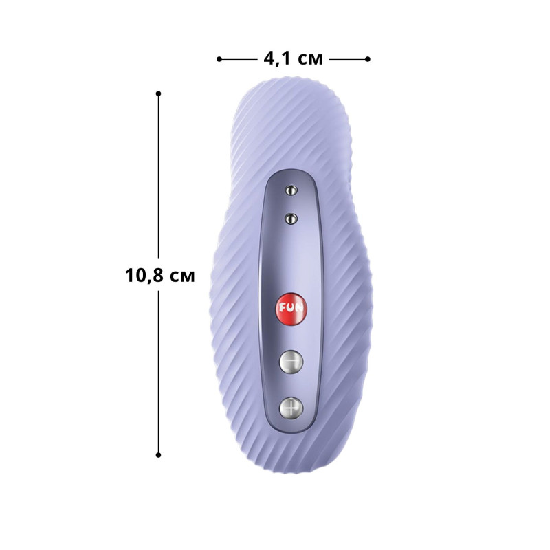Накладной вибратор Fun Factory LAYA III soft violet, эффект постукивания пальцем Накладной вибратор Fun Factory LAYA III soft violet, эффект постукивания пальцем