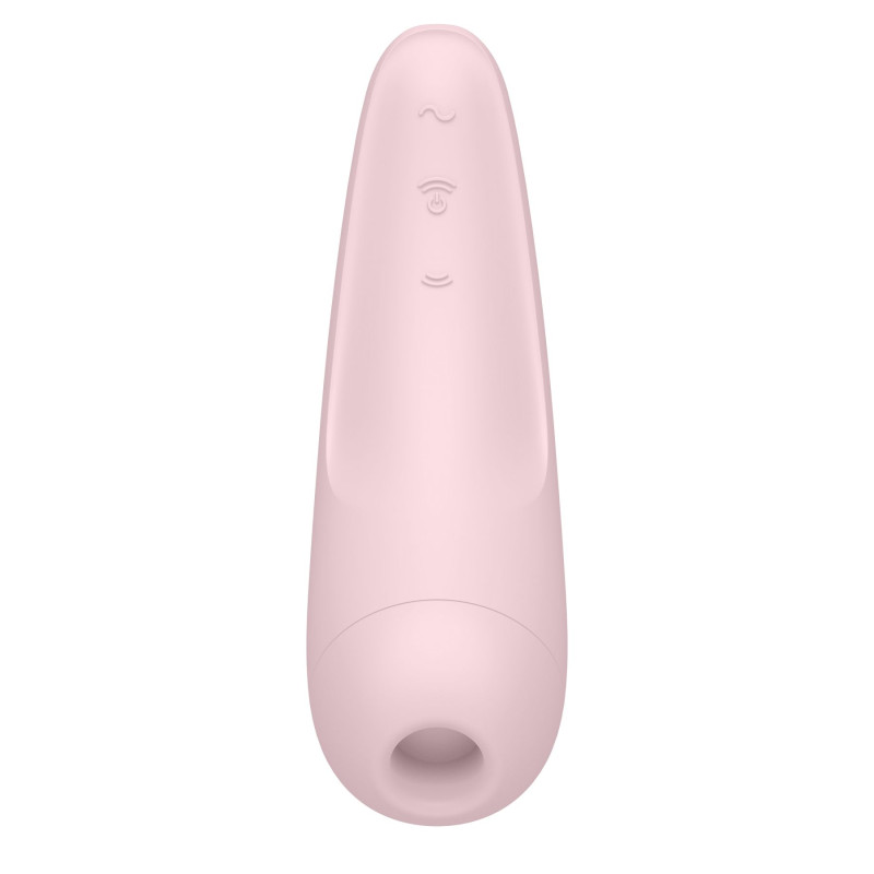 Вакуумный клиторальный стимулятор Satisfyer Curvy 2+ Розовый Вакуумный клиторальный стимулятор Satisfyer Curvy 2+ Розовый