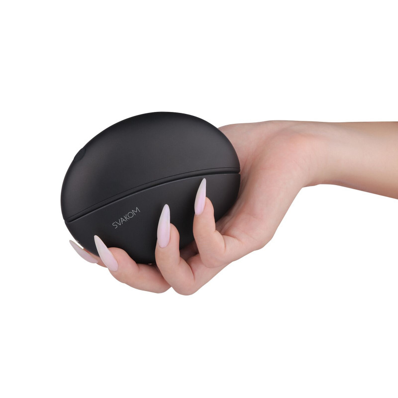 Вакуумний кліторальний смарт-стимулятор Svakom Pulse Galaxie Midnight Black, проєктор зоряного неба Вакуумний кліторальний смарт-стимулятор Svakom Pulse Galaxie Midnight Black, проєктор зоряного неба