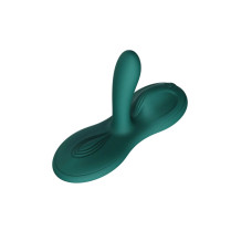 Sit-on-top смарт-вибратор Zalo – Flora Smart Vibrating Pad Turquoise Green, 9 моторов
