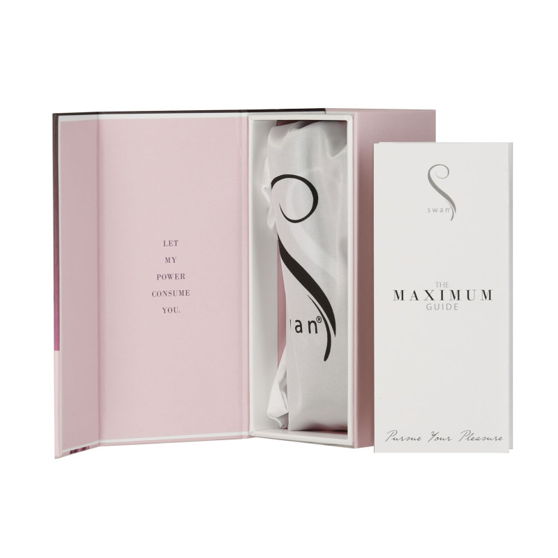 Віброкуля Swan Maximum + Comfy Cuff Pink, суперпотужна, різна інтенсивність, силіконова манжета Віброкуля Swan Maximum + Comfy Cuff Pink, суперпотужна, різна інтенсивність, силіконова манжета
