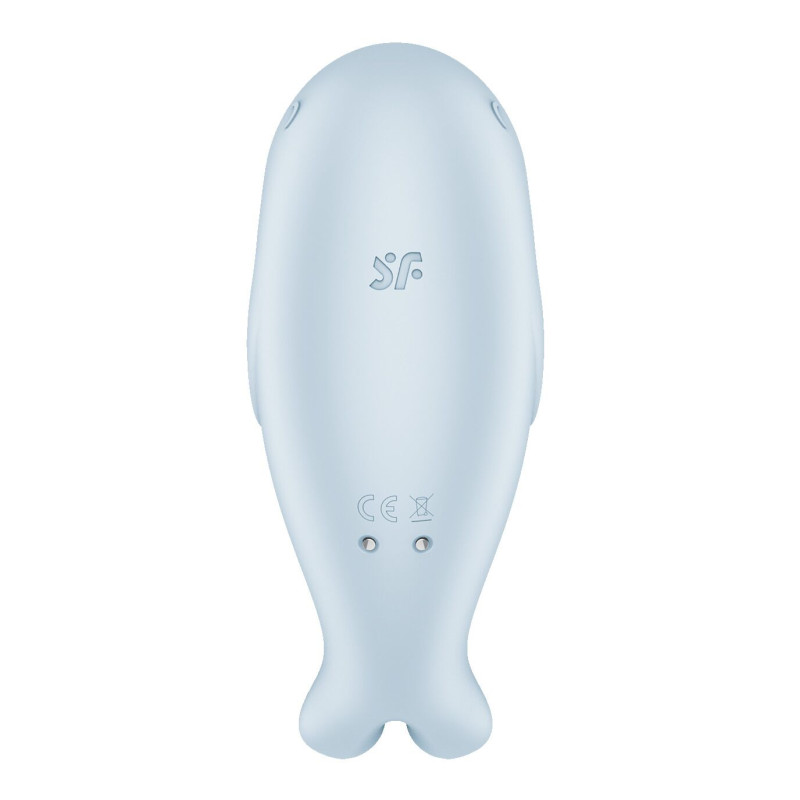 Вакуумный клиторальный стимулятор с вибрацией Satisfyer Seal You Soon, 2 независимых мотора Вакуумный клиторальный стимулятор с вибрацией Satisfyer Seal You Soon, 2 независимых мотора
