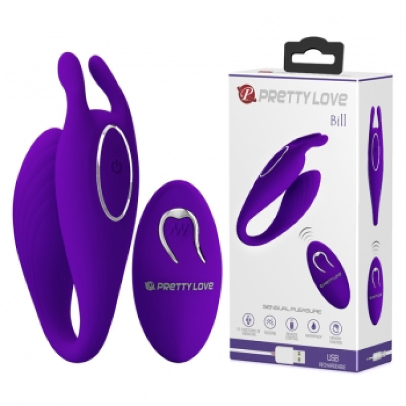 Вибратор Pretty Love Bill Stimulator Purple Вибратор Pretty Love Bill Stimulator Purple