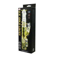 Hi-tech вибратор LyBaile Gold Lover Золотой