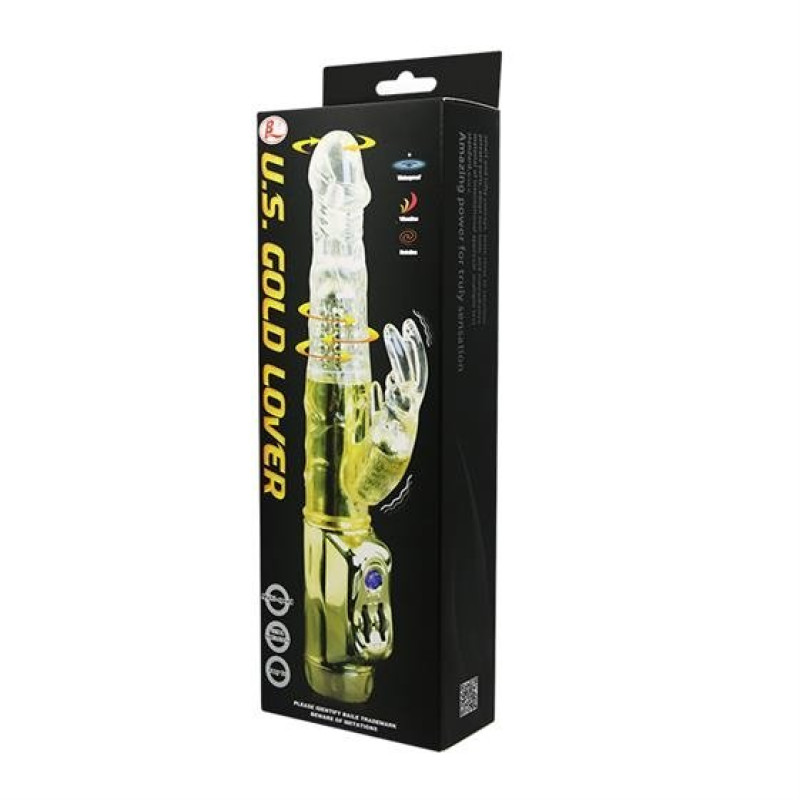 Hi-tech вибратор LyBaile Gold Lover Золотой Hi-tech вибратор LyBaile Gold Lover Золотой